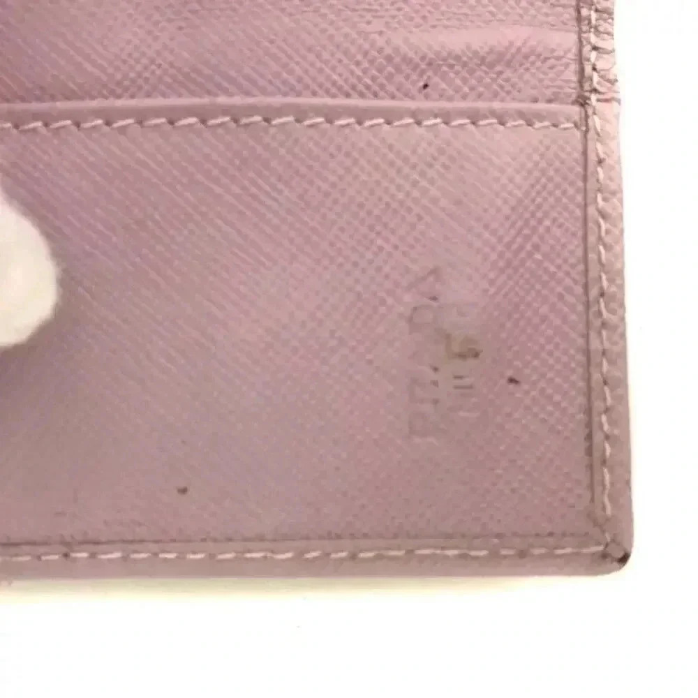Prada Women's Lavender Pink Saffiano Leather Key Case - Picture 8 of 8